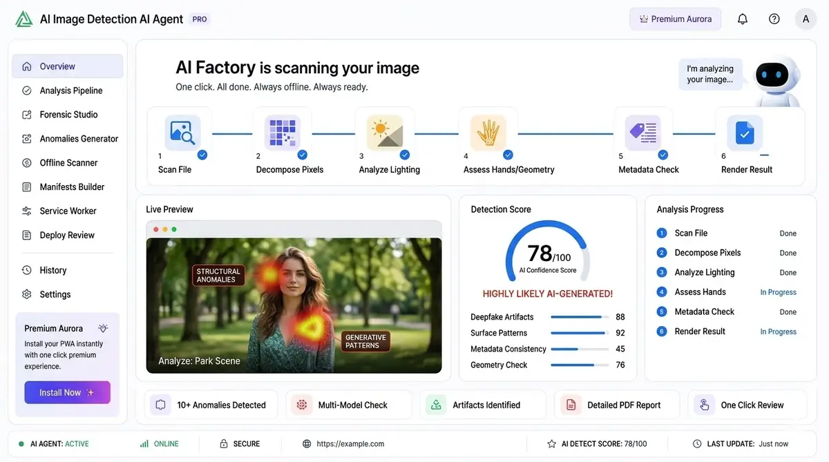 AI Turkish learning — example of the AI tool dashboard software
